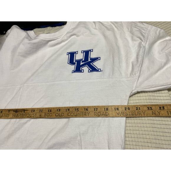 Pressbox UK Wildcats Long Sleeve Shirt Mens Small Spellout Kentucky - Picture 3 of 8